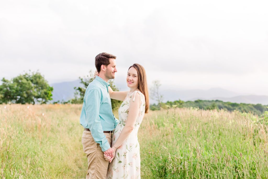engagement session at The Beauty Spot in Erwin TN