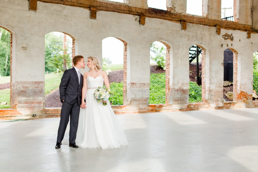 Wedding at Providence Cotton Mill in Maiden, NC