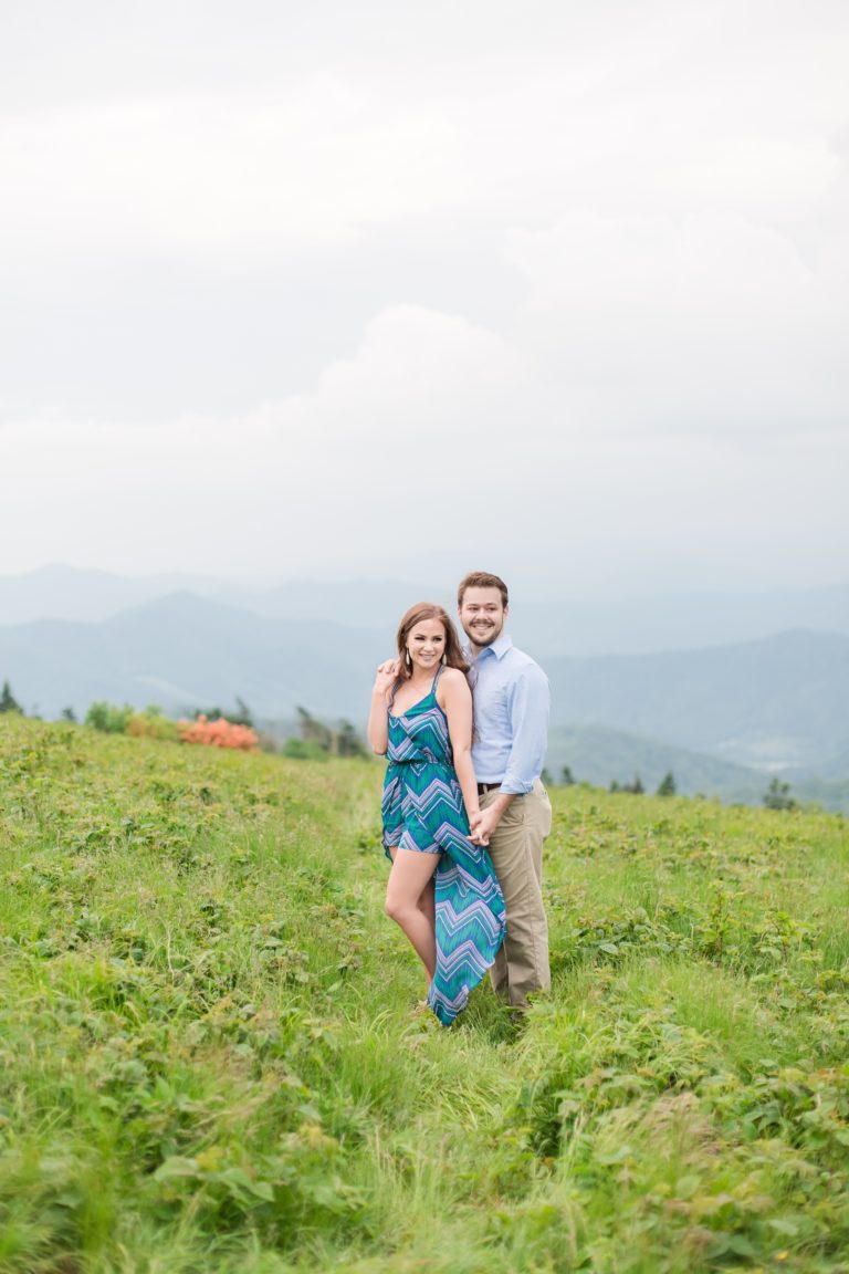 Roan Mountain Engagement Adiaha and Matt