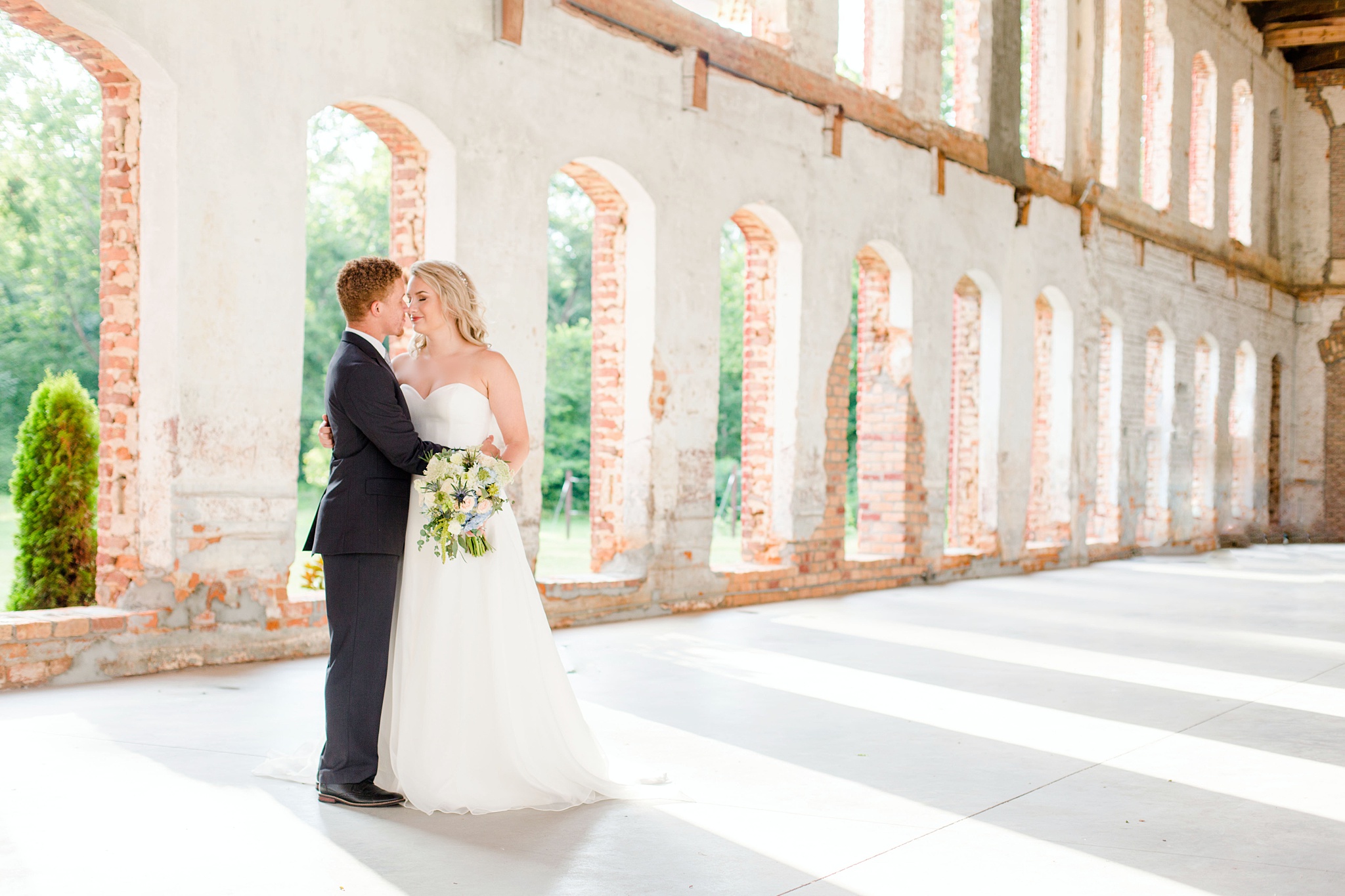 Wedding at Providence Cotton Mill in Maiden, NC