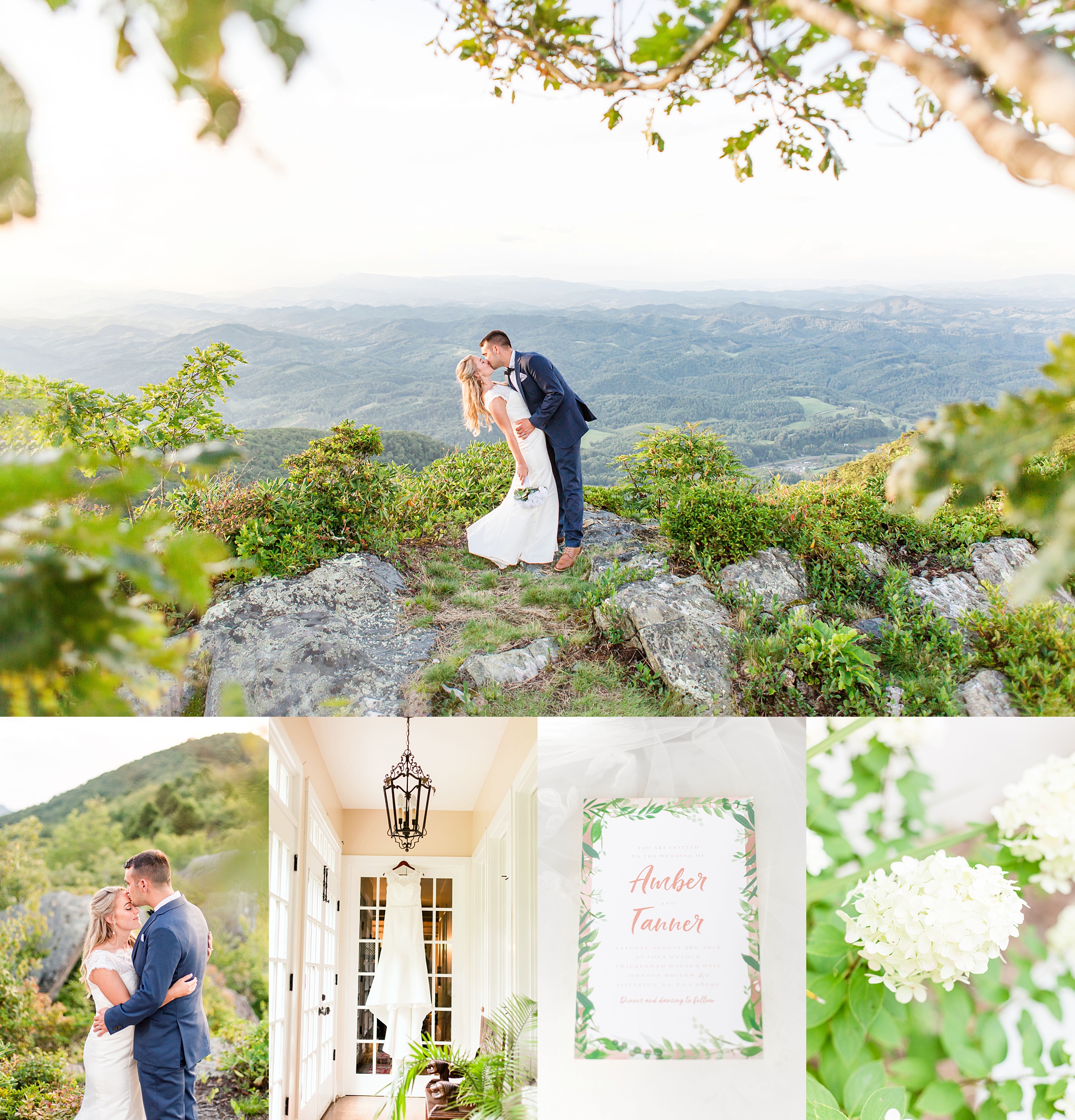 Wedding at Twickenham House and Hall in Jefferson, NC