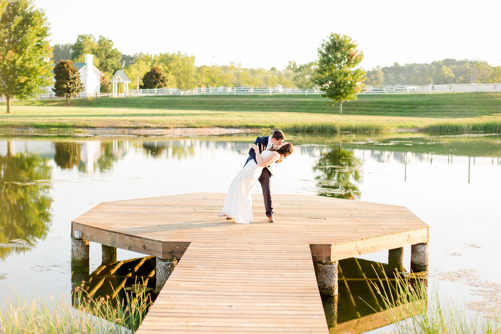 wedding at grace meadows farm in jonesborough tn, farm wedding